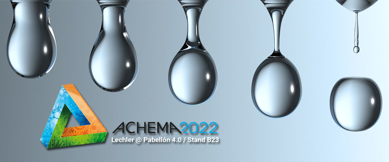 Lechler en Achema 2022, Pabellón 4.0, Stand B23