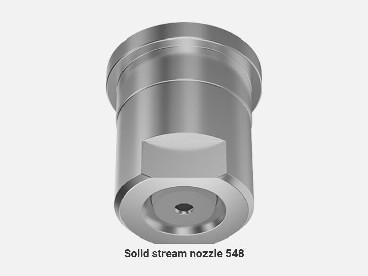 High and medium-pressure cleaning nozzles, solid stream nozzle 548
