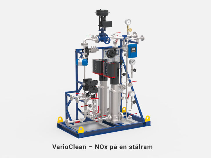 VarioClean – NOx på en stålram