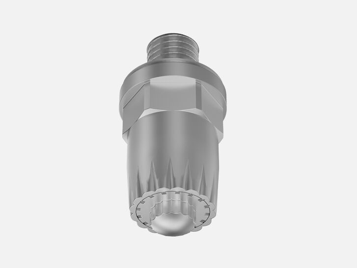 Multi-channel round jet nozzles for air