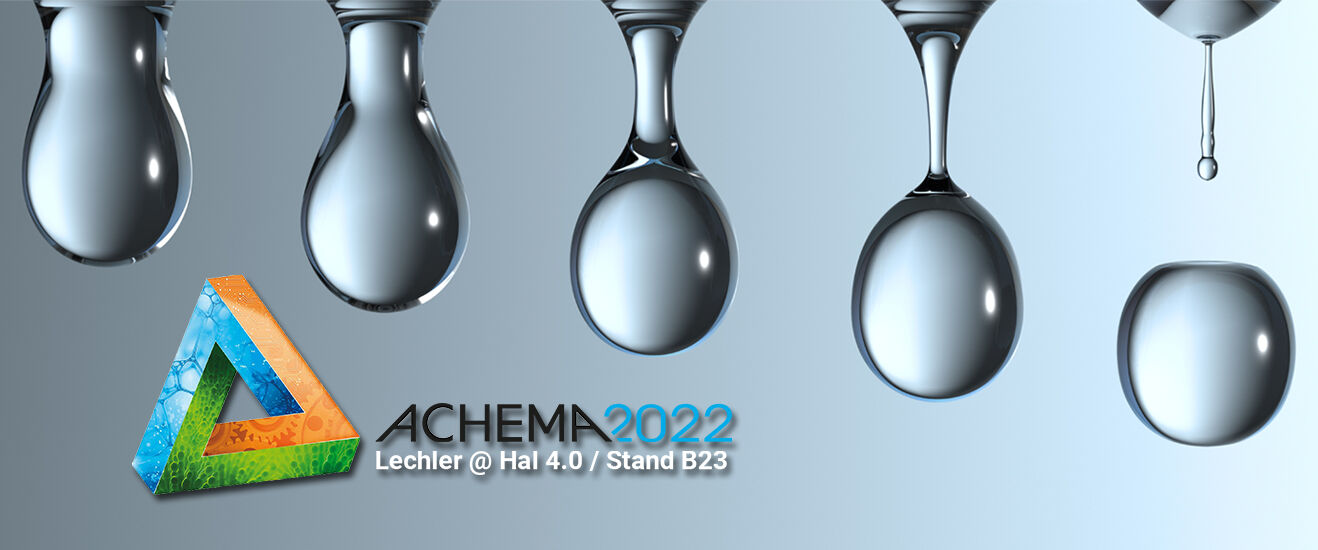 Lechler @ Achema 2022, Hal 4.0, Stand B23