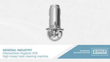 IntenseClean Hygienic 5TB – High Impact Tank Cleaning Machine
