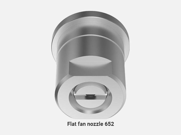 High and medium-pressure cleaning nozzles, flat fan nozzle 652