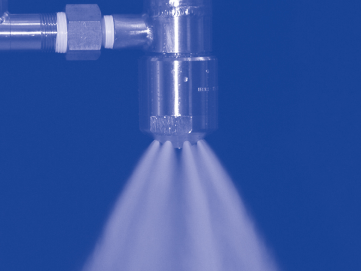 Internal mixing pneumatic nozzle (VarioJet®)